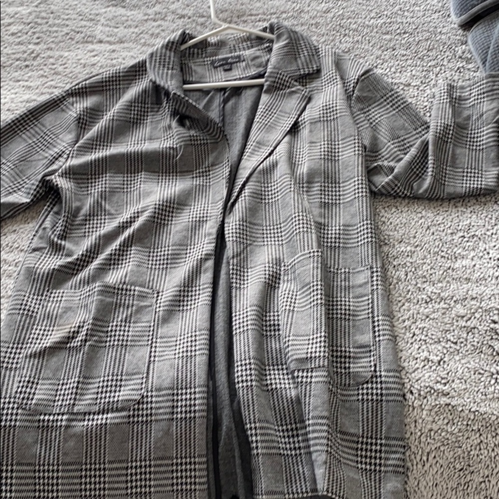 Plaid blazer